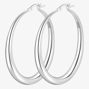 Sterling Silver Hoop Earrings