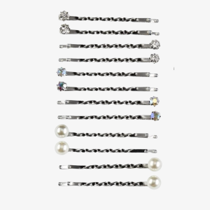 Silver Bobby Pins