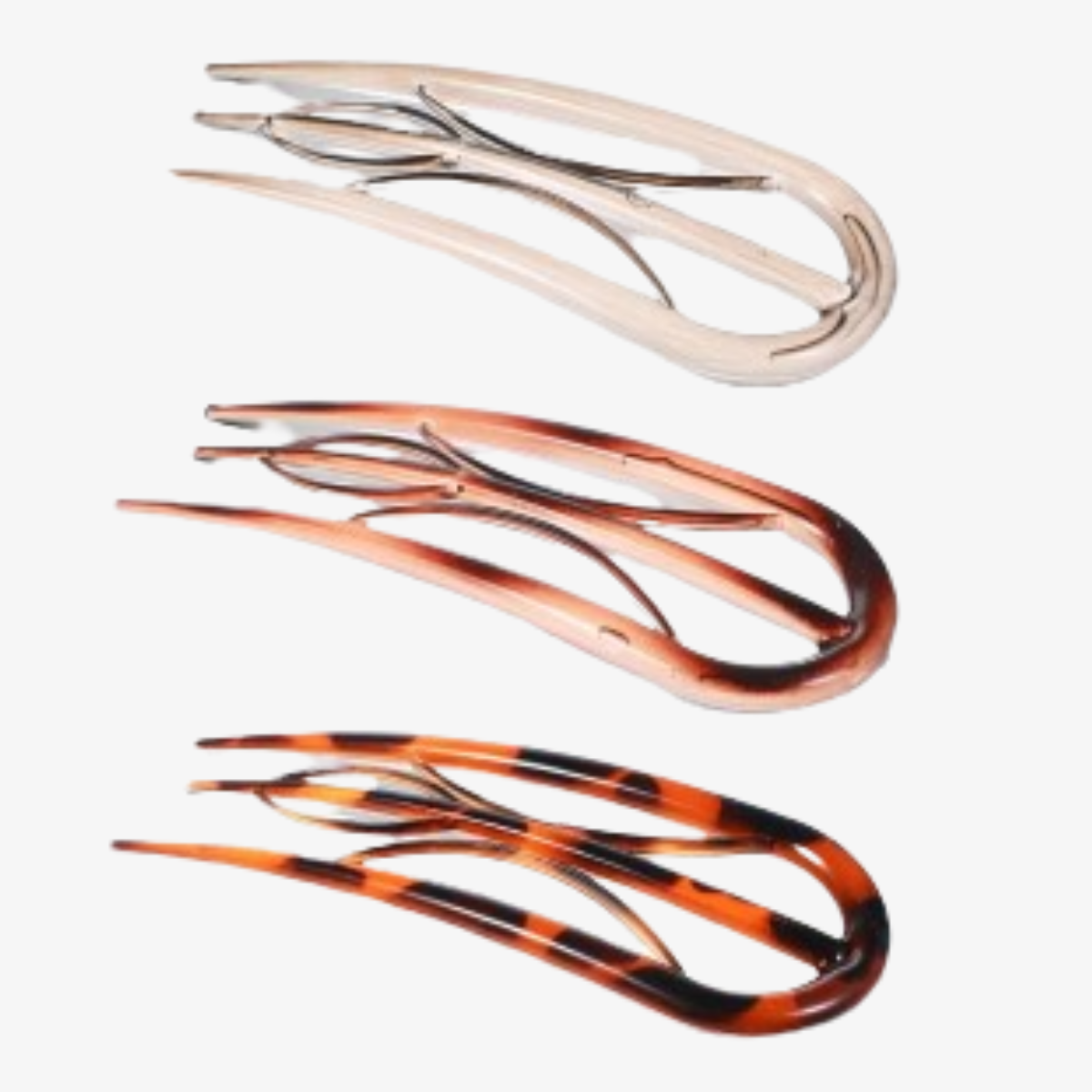 Vintage U-Shaped French Hair Pins