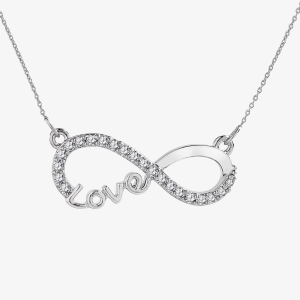 Infinity Love Pendant Necklace