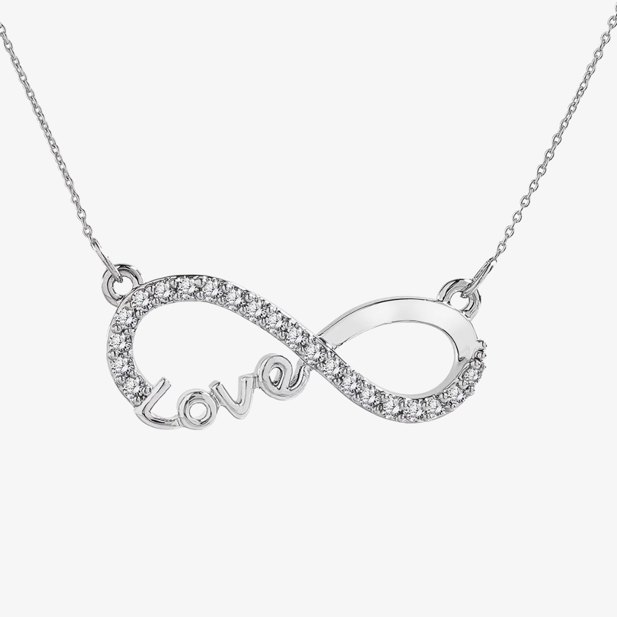 Infinity Love Pendant Necklace