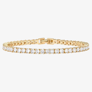 Gold Plated Tennis Bracelet